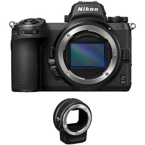 Nikon Z6 II + FTZ mount adapter 1